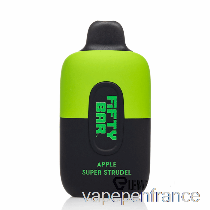 Stylo Jetable De Vape De Super Strudel De Pomme De Cinquante Barres 6500